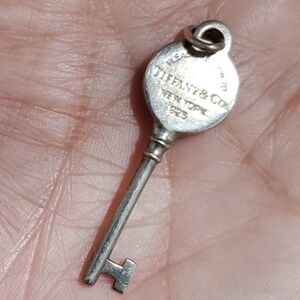 Tiffany & Co. Sterling Silver Vintage Key Charm